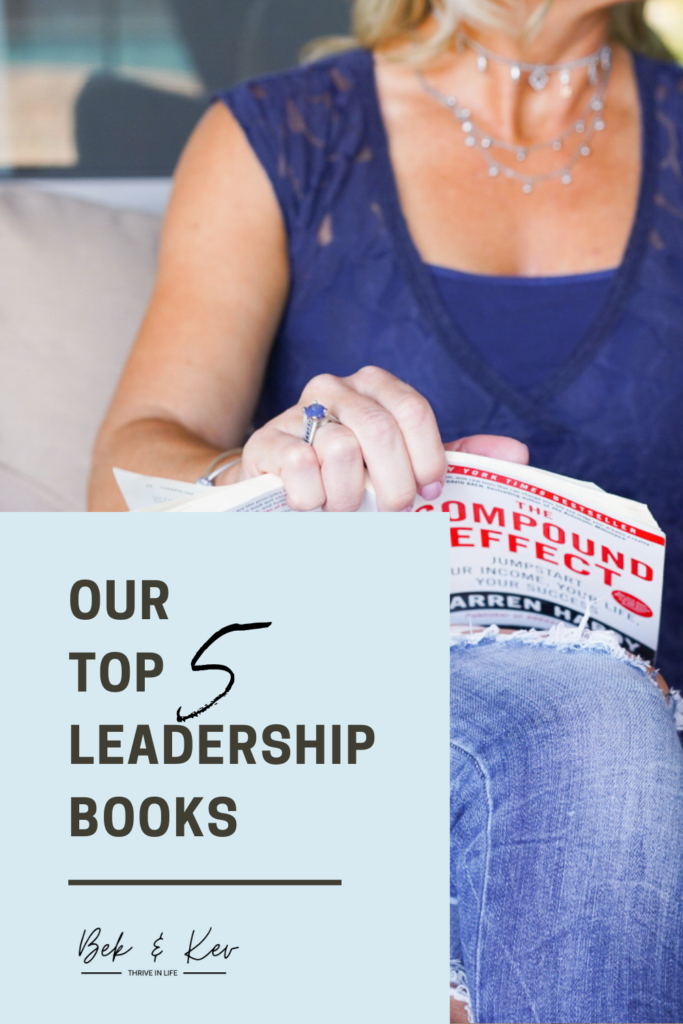 Our top 5 leadership books that have helped us on our leadership journey